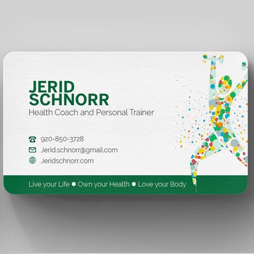 Personal Trainer Business Card