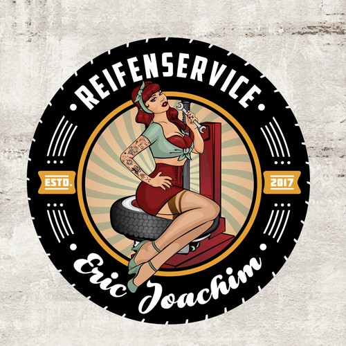 Logo design for auto service