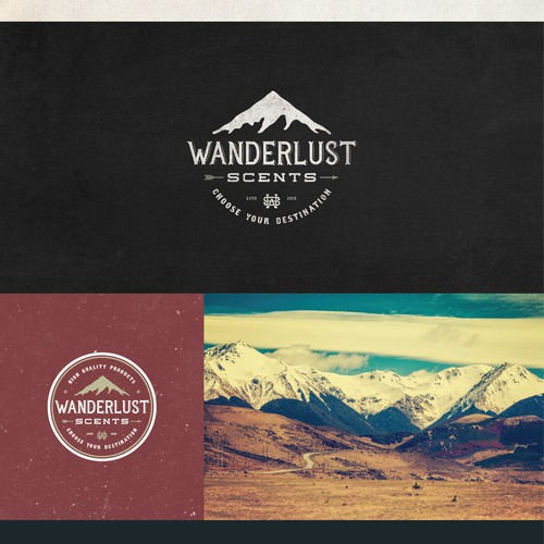 Wanderlust Scents Needs an Adventurous New Logo