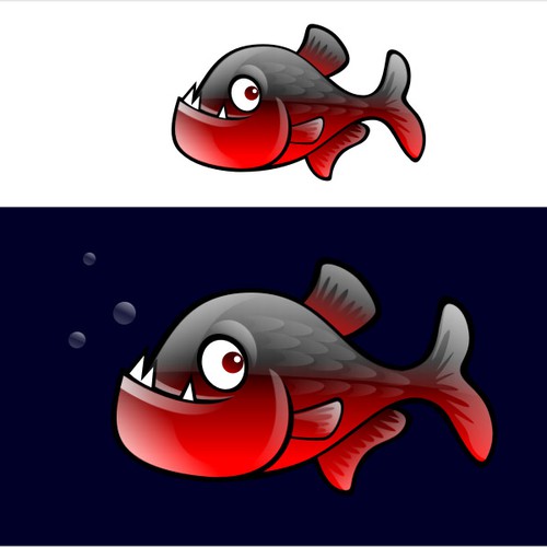 Piranha Mascot
