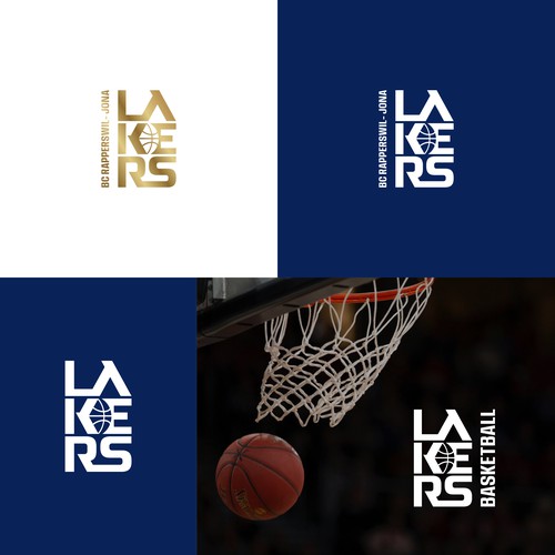 A logo concept for a basketball team