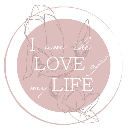 Feminine T-Shirt Design For Empowering Self-Love Quote