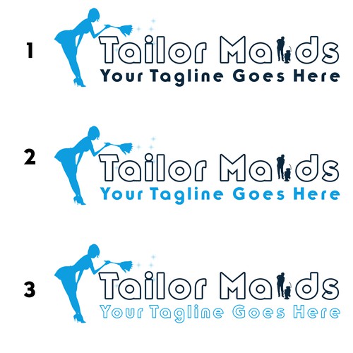 Logo concept for Tailor Maids