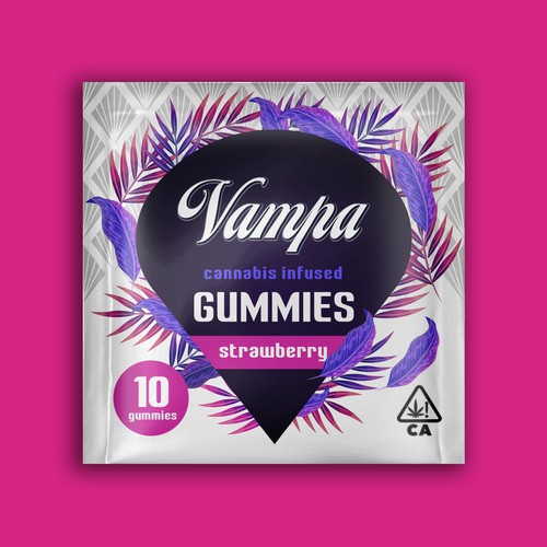 gummies packaging design 