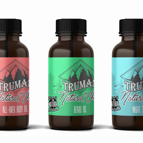 label for natural oils