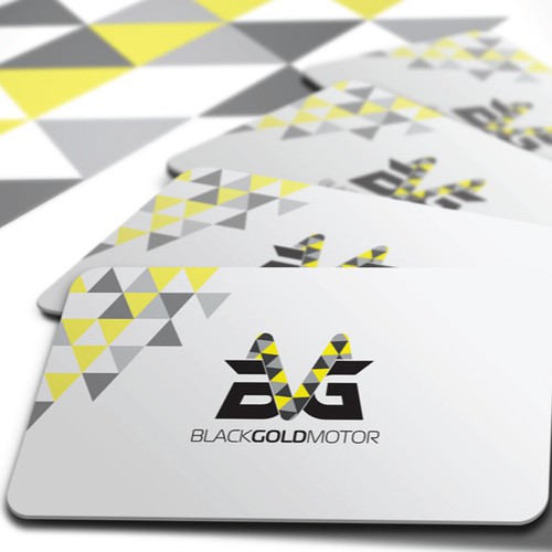 Bold logo for BLACK GOLD MOTOR