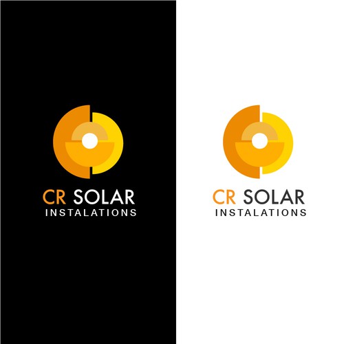 Logo concept for electrical installations company