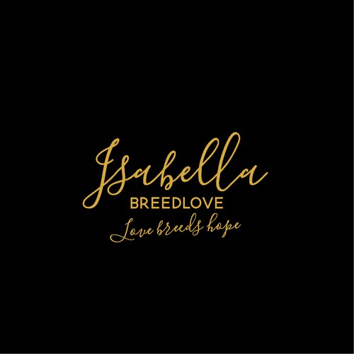 A powerful logo for Country Artist Isabella Breedlove