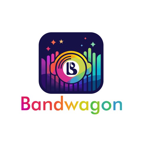 Bandwagon – Digital Music Movement  A modern and dynamic title, perfect for a music or digital media platform.