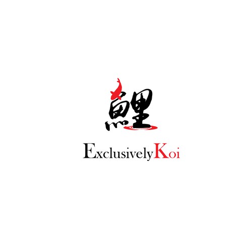 Logo concept for Exclusively Koi