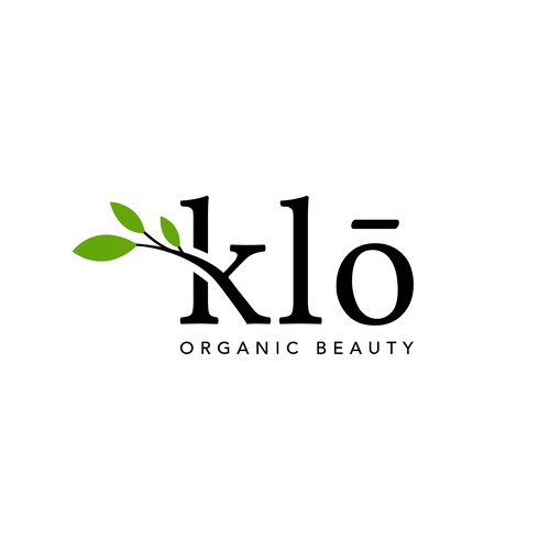 Klō Organic Beauty logo design