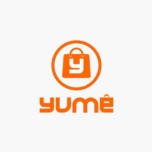 Combination Logo concept for yume mini market