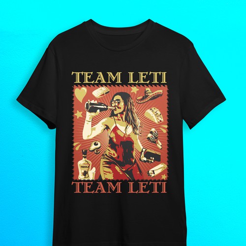 Team Leti T-shirt Design