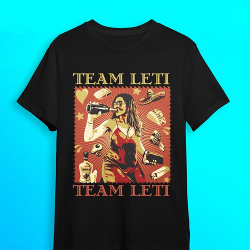Team Leti T-shirt Design