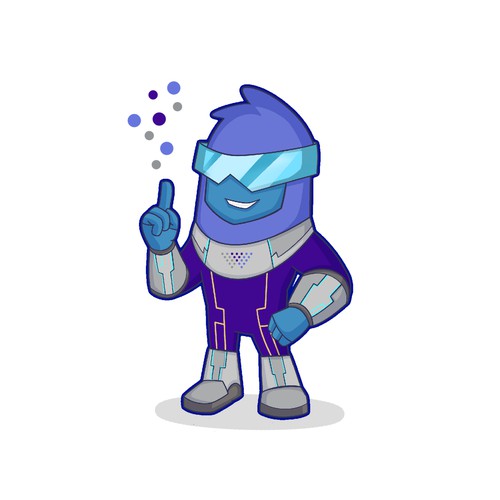 Mascot for Witty cybersecurity Company
