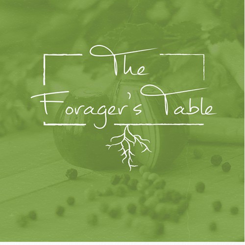 Logo design for The Forager's Table