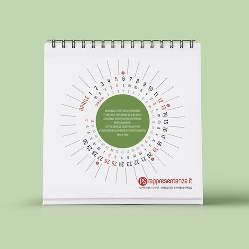 Calendario da tavolo