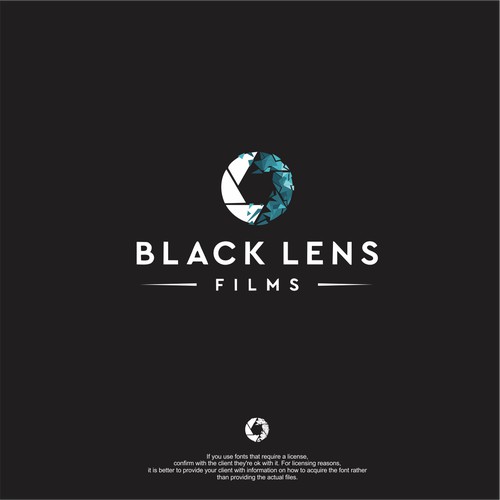 logo for Black Lens Films