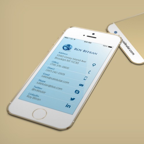 iPhone Business Cards