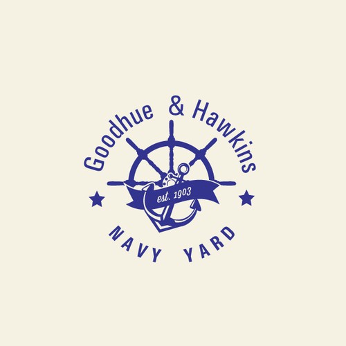 Logo Design for historic, classy MARINA (boat sales and service)