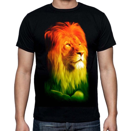 Create a Rasta / Reggae design for a MENS TSHIRT