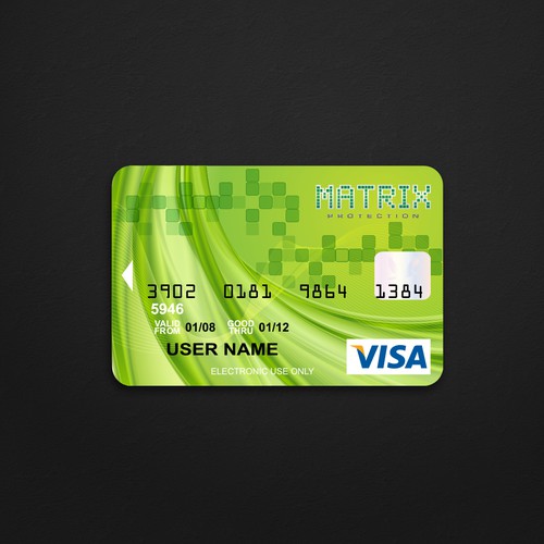 Design our prepaid debit card
