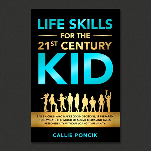 EBook Cover Design for 9 Essential Life Skills for the 21st Century Kid