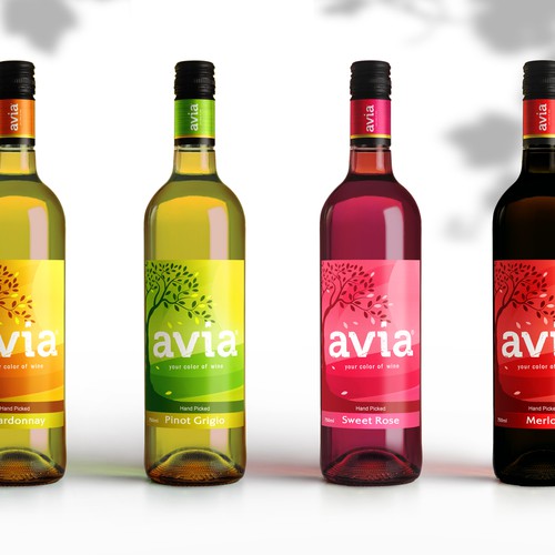 wine label avia