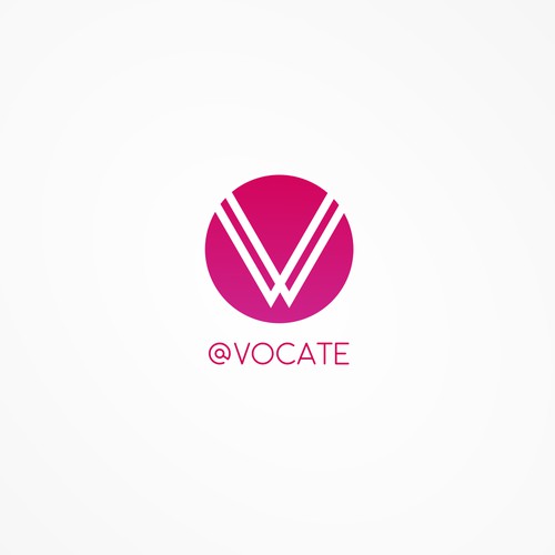 Minimalist Logo "@vocate"