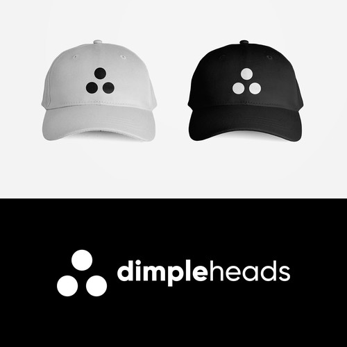 Dimple Heads Logo Design