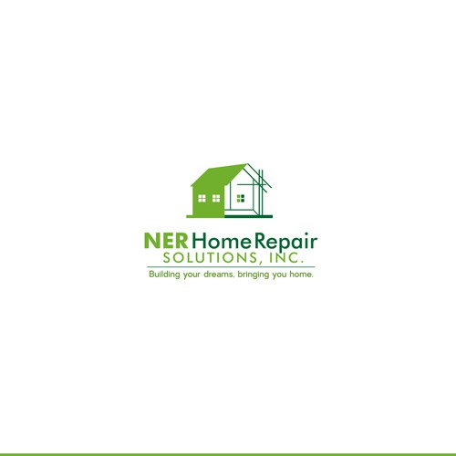 Logo design for NER Home Repair.