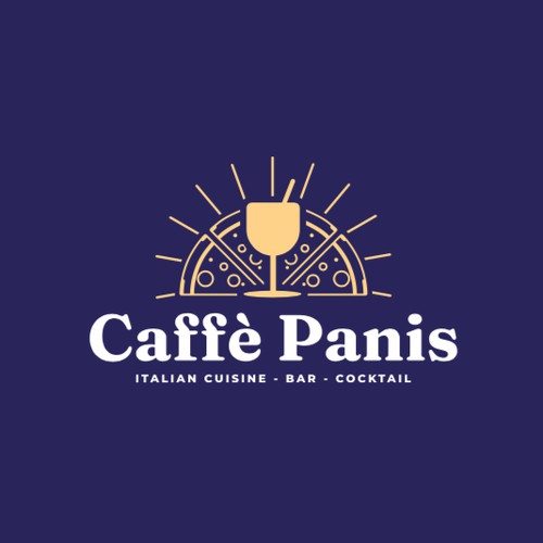 Concept de logo Caffè Panis