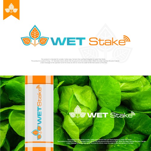 logo concept for wet stake