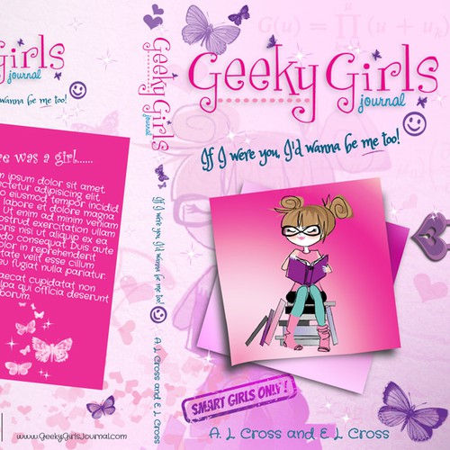Book Cover Design for Geeky Girls Journal