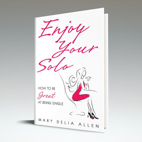 Fun book cover proposal for a women's self-help book