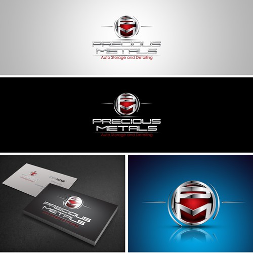 Precious Metals Auto Storage and Detailing needs a new logo