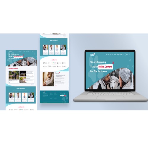 animal care landing page