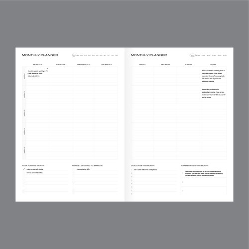 Planner Design