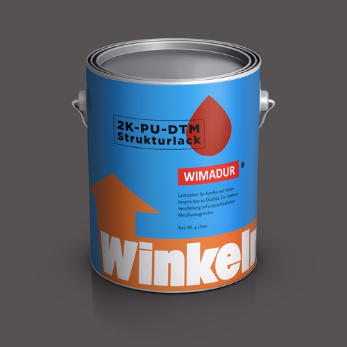 Winkelmann Coating Label Design