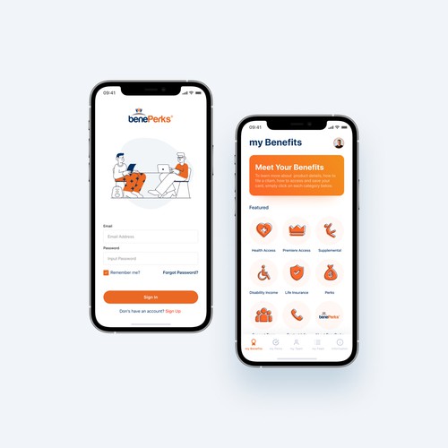 Mobile App for benePerks