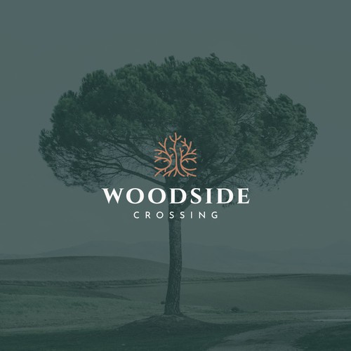 Logo Design for Woodside Crossing