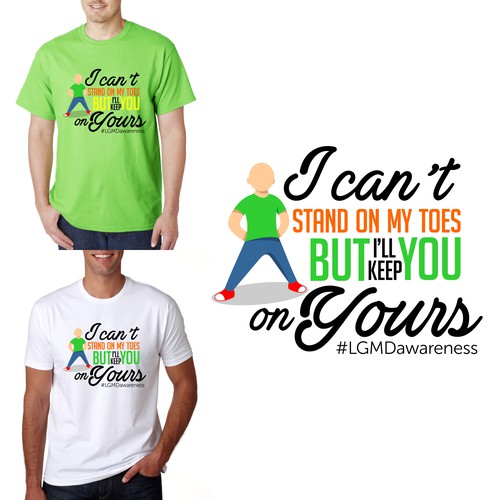 T-shirt design for non profit organzation