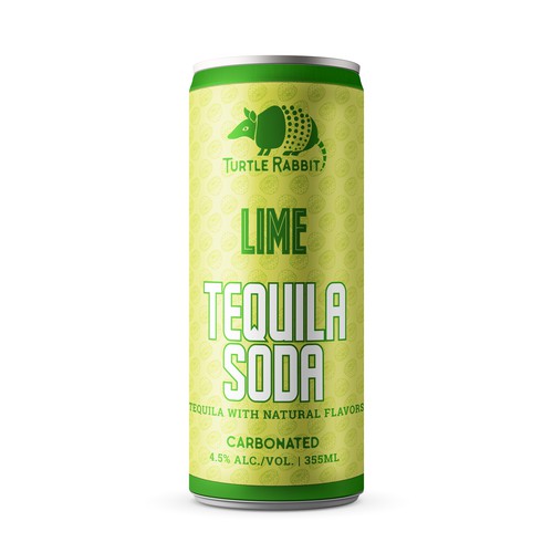 Design for canned TEQUILA SODA RTD