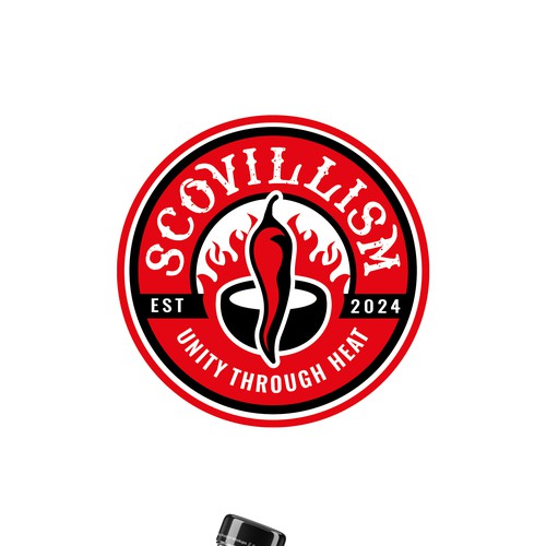 Logo for a hot sauce 