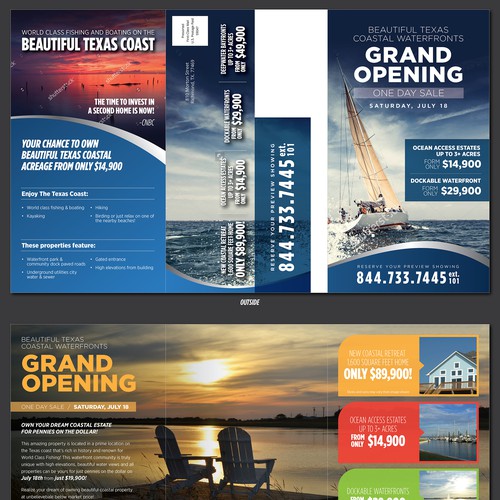 Texas Coastal Waterfronts Brochure