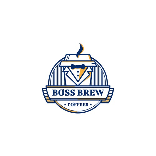 Logo concept for Boss Brew Coffees