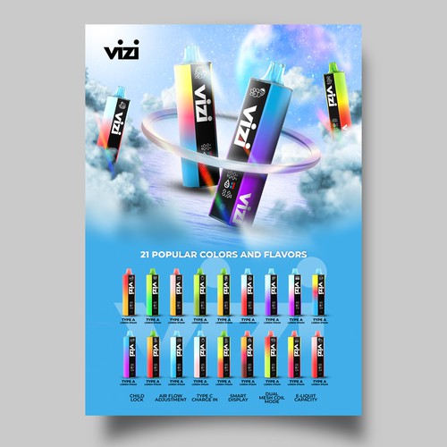 Vape Poster Design