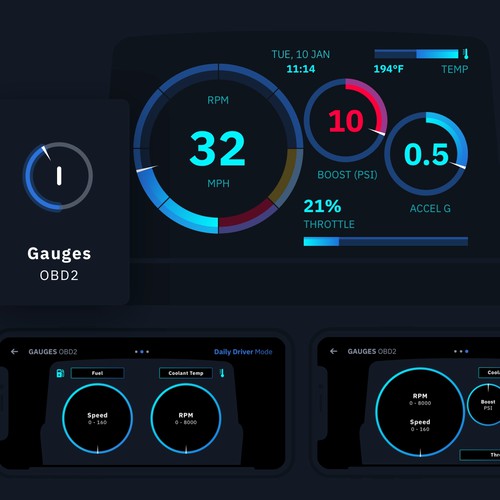 Head-up display integration app