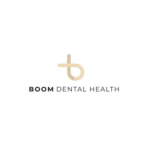 Bold logo for dental office