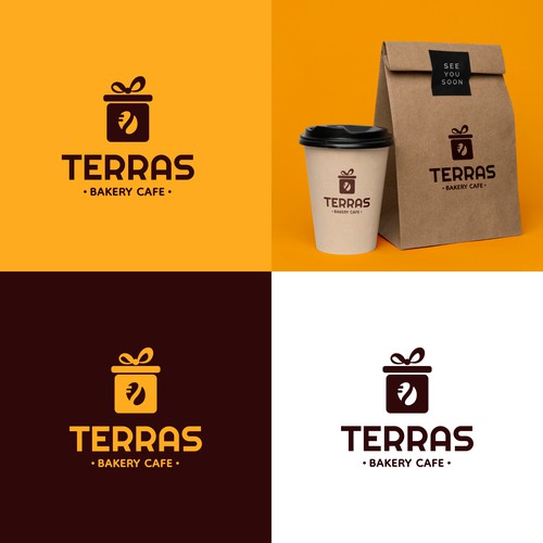 Friendly Logo Design for Bakery and Coffee Shop